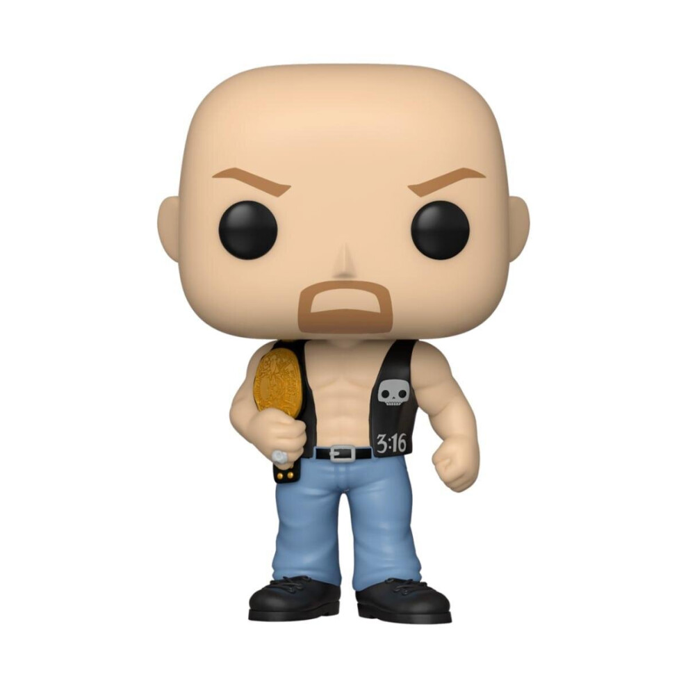 POP! WWE: SC Steve Austin w/ Belt