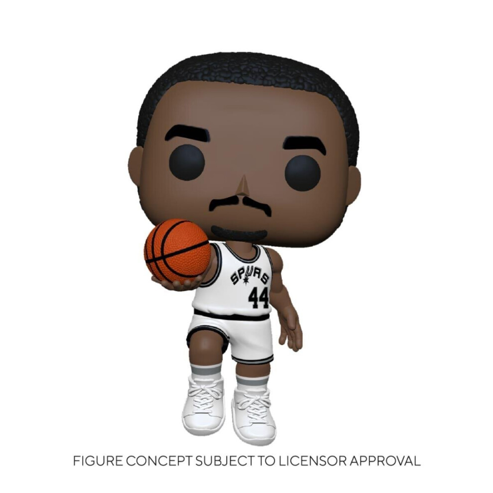 Photos - Action Figures / Transformers Funko POP! NBA: Legends - George Gervin  (Spurs Home)