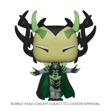 Figurine POP Marvel Infinity Warps Madame Hel - Funko - Noir - 9cm