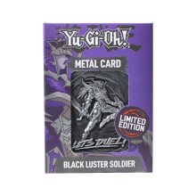 Yu-Gi-Oh! Black Luster Soldier - Metal Card