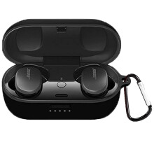 For Bose QuietComfort Earbuds Generic Silicone Protective Case - Black