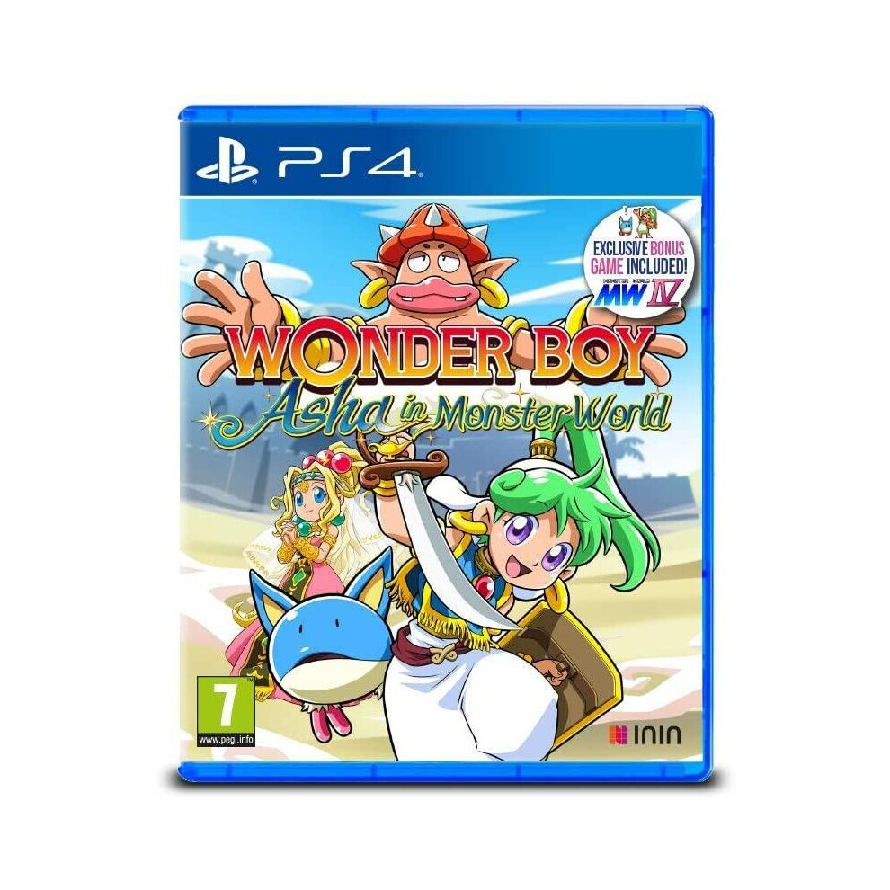 Wonder Boy: Asha In Monster World (Playstation 4) 4260650741975