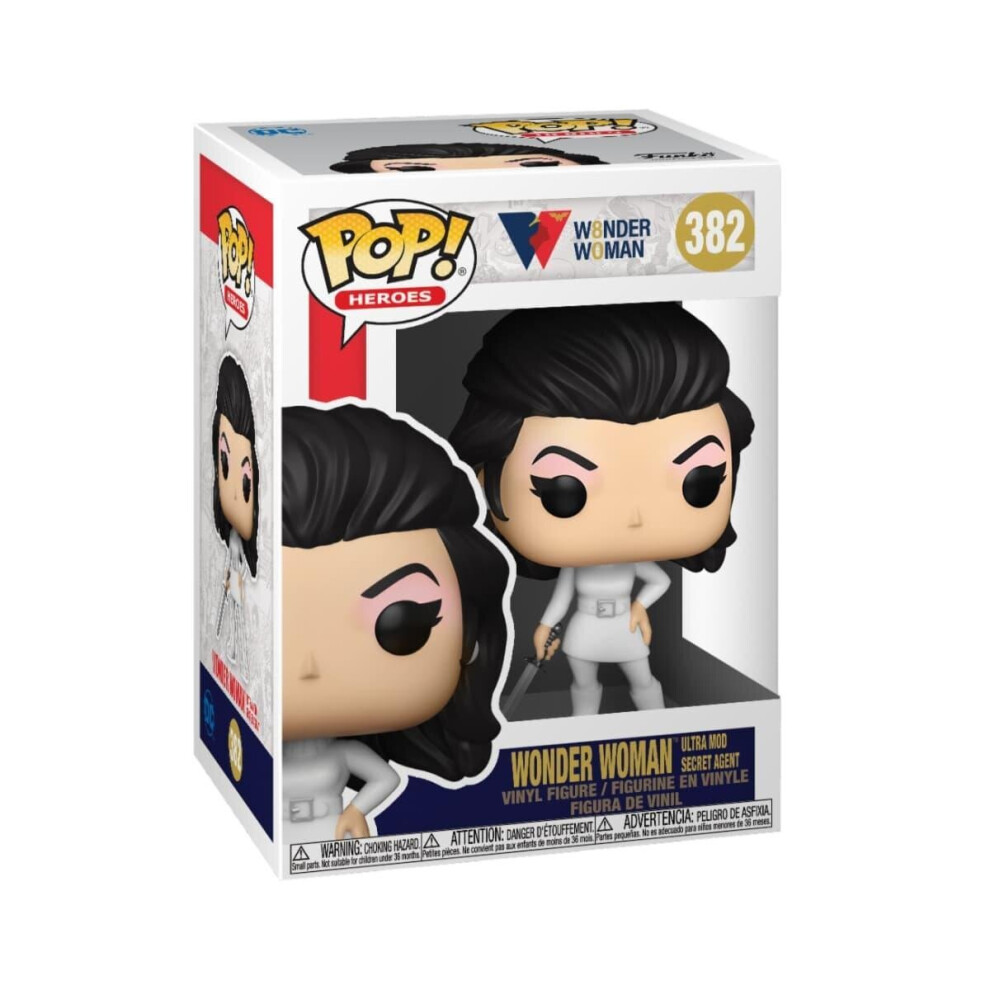 Funko Pop! Heroes: Wonder Woman 80Th - Wonder Woman (Ultra Mod Secret Agent)