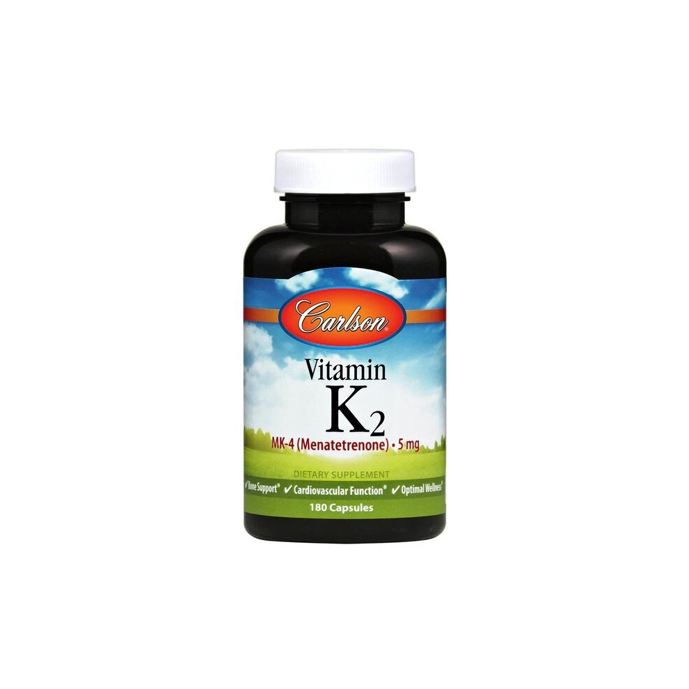 Carlson Labs Vitamin K2 Mk-4, 5Mg - 180 Caps