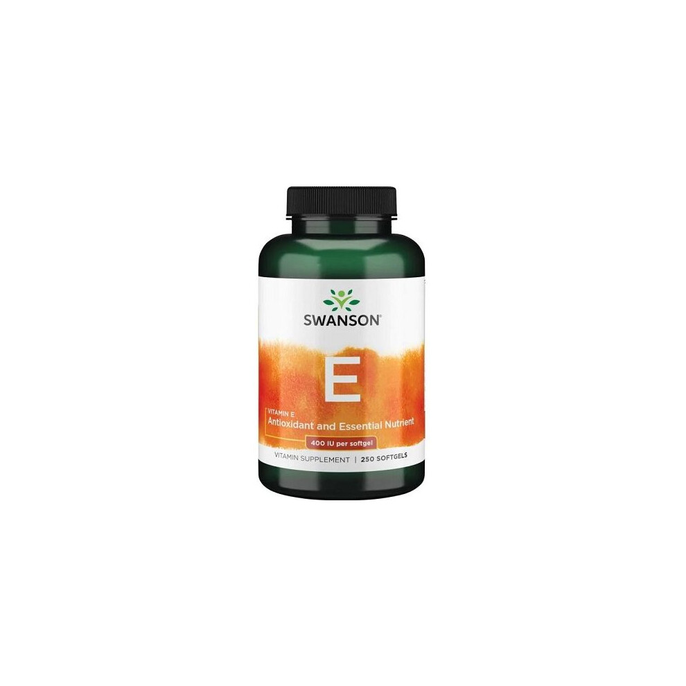 Swanson Vitamin E, 400 Iu - 250 Softgel