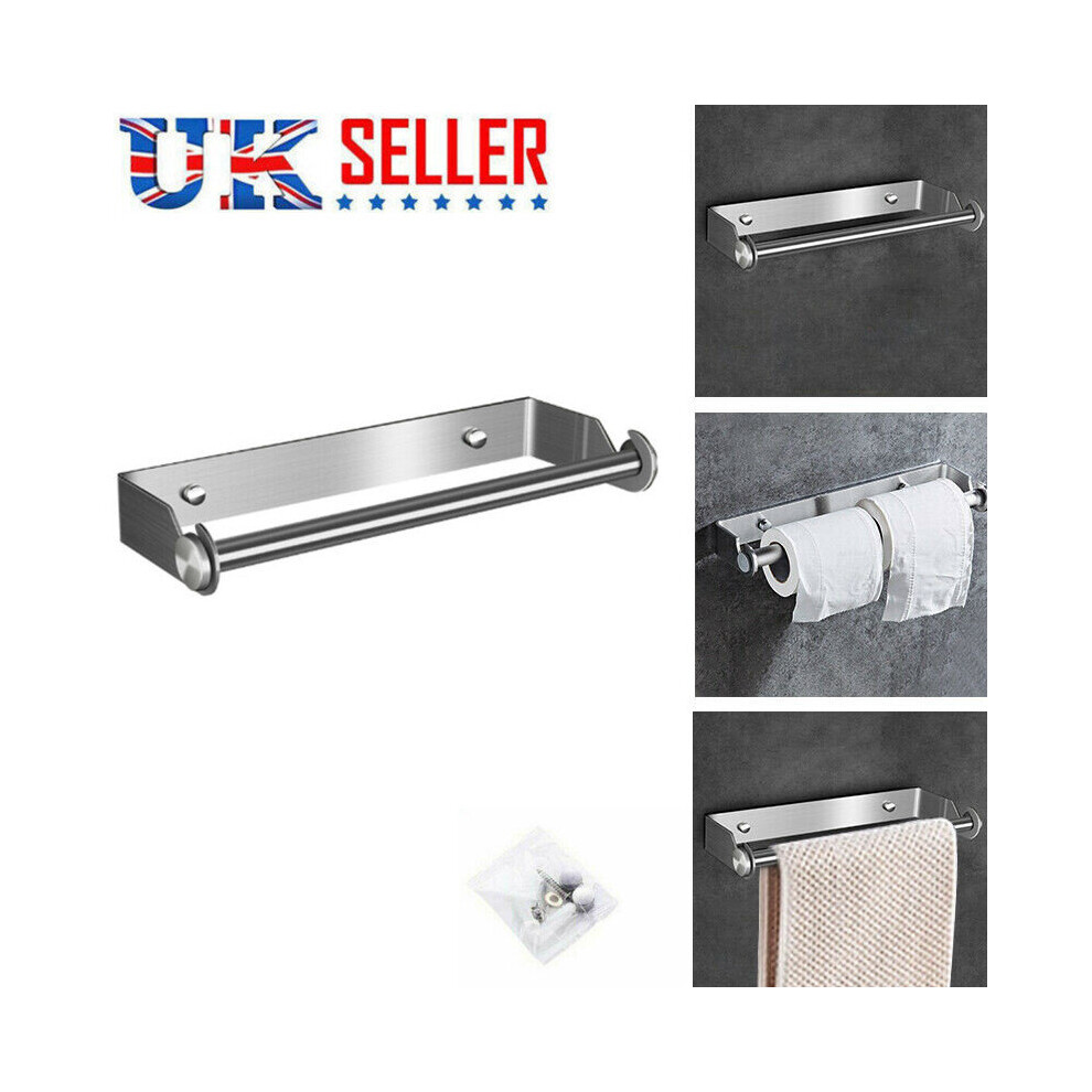 Stainless Steel Kitchen Towel Paper Roll Paper Holder Wall Mounted