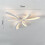 Living And Home (Dimmable Light) Unique V-shaped LED Ceiling Light Chandelier Lamp Fixture 5
