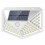 100LED Solar Powered PIR Motion Sensor Wall Lights Security Outdoor Lamp 6