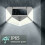100LED Solar Powered PIR Motion Sensor Wall Lights Security Outdoor Lamp 1