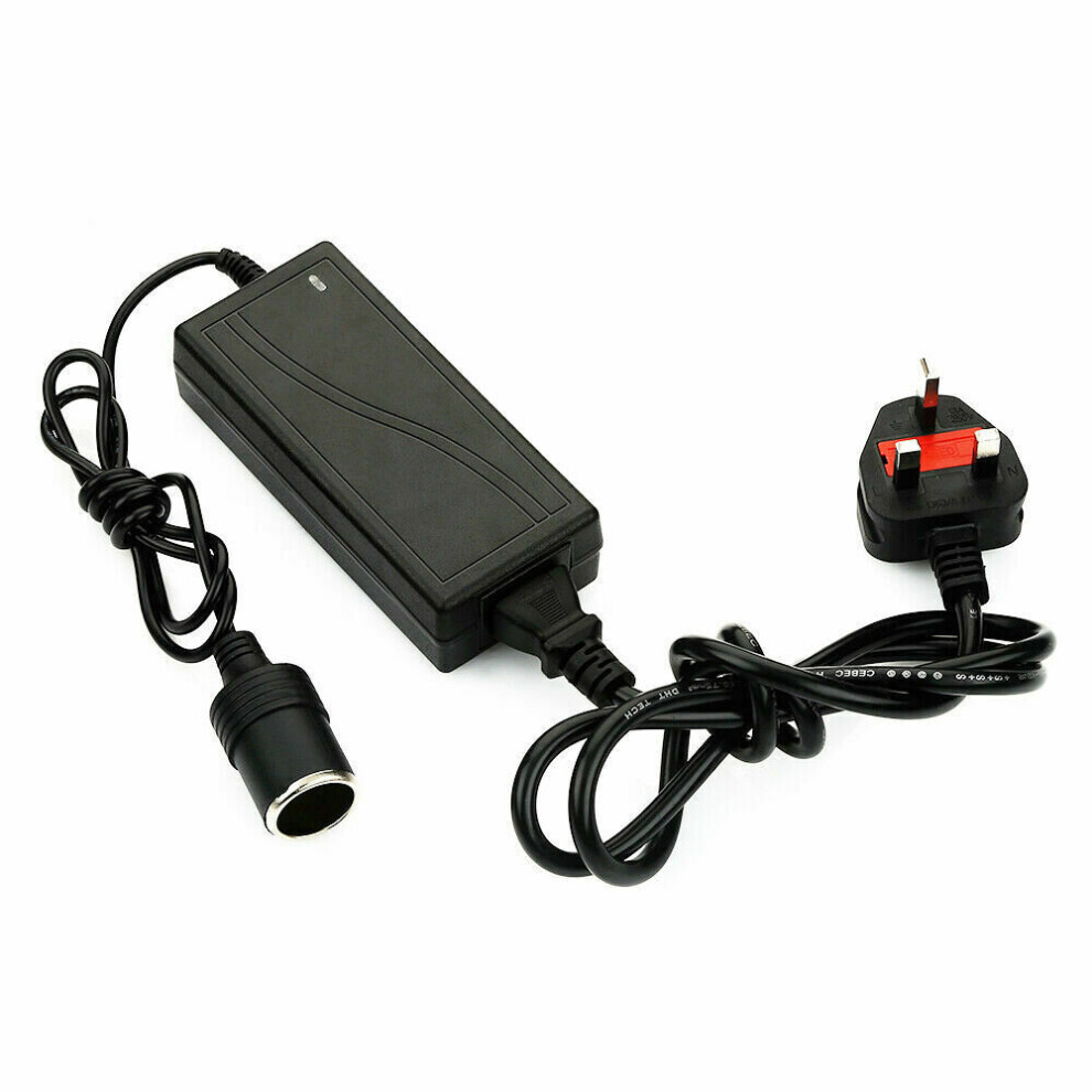 Cigarette Lighter Converter Car Charger Uk Plug For Cool Boxes Tv's 7381457033050
