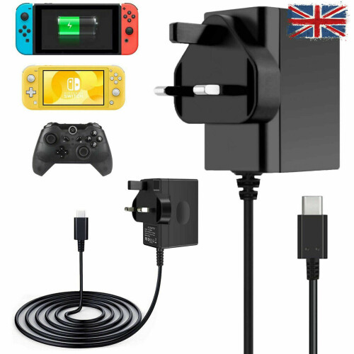 Charger For Nintendo Switch/Lite Pro Adapter USB Type C Power Supply 1