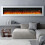 Living And Home (White) 50 Inch Insert/Wall Mounted LED Electric Fireplace 2