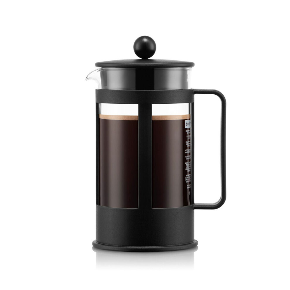 Bodum Kenya Straight French Press 8 Cup Black