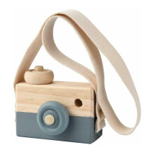 (Grey) Wood Camera Children Room Decor Nursery Toys
