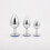 Pack of 3 (Purple?Stainless Steel Smooth Trainer Kit for Man or Women in Anaywhere You Want 5