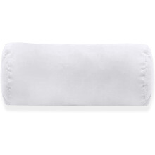 (Medium 15 x 45) Round Shape White Bolster Pillow Long Body Support Orthopaedic Pregnancy Neck & Headrest Cushions Available in 3 sizes