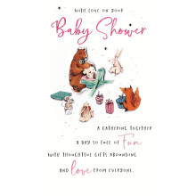 Day So Full Of Fun Embellished Baby Shower Greeting Card Words To Cherish Cards