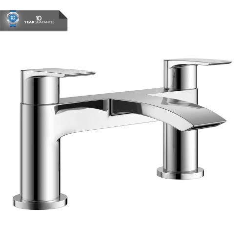 Chrome Waterfall Bath Filler Mixer Tap