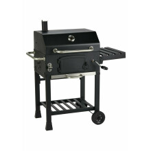 Home American Style Charcoal BBQ - Black - Refurbished