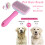 Escova Slicker auto-limpante para cães e gatos 1