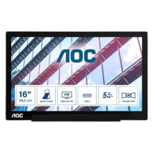 AOC 01 Series I1601P computer monitor 39.6 cm (15.6") Black