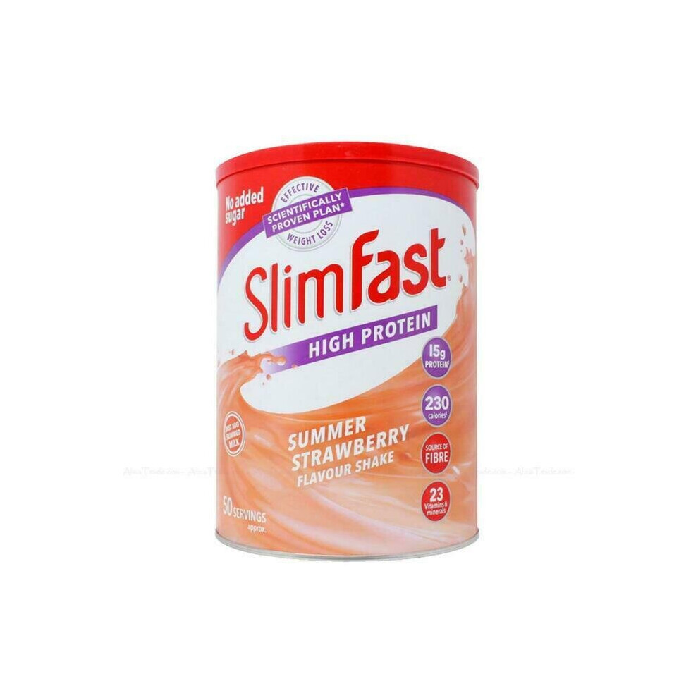 Slimfast High Protine Summer Strawberry Flavor Shake 1.825kg