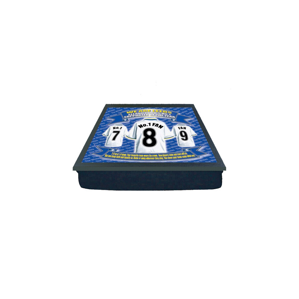 Leeds United Cushion Lap Tray Football Shirt Gift