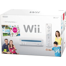 Nintendo Wii Console Family Edition - Wii Party & Sports - Refurbished