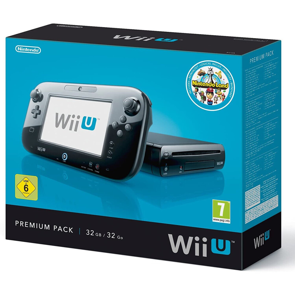 Nintendo Wii U 32GB Black Console