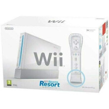 Nintendo Wii Console with Wii Sports + Wii Sports Resort and Motion Plus Controller (Wii) - Refurbished