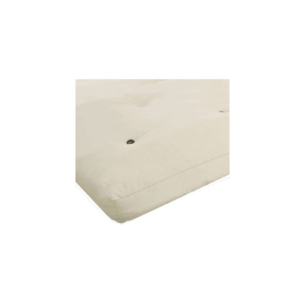 (Cream) 2 Seater Reflex Foam Futon Mattress Only-image-OPC-P86WW8V-NEW