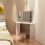 (White) Corner Dressing Table Vanity Set with Mirrors Grade B 3