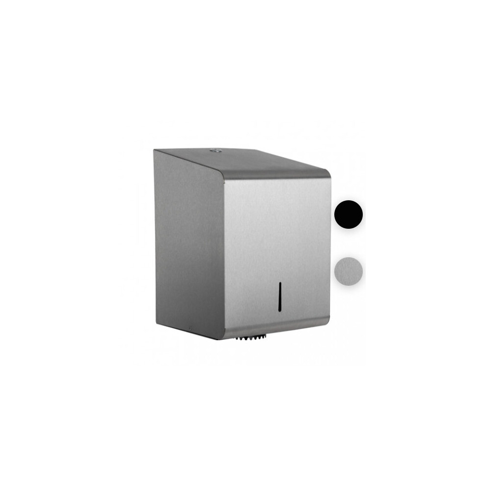 (Brushed Stainless Steel) Steel Centrefeed Roll Dispenser in 2 Finishes