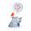 Thanks For Putting Up With Me Greeting Card Hello You Range Blank Inside 2