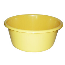 (Yellow) Washing Up Bowl 14" Round