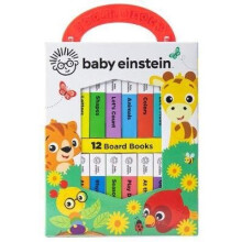 Baby Einstein My First Library Board Book Block 12Book Set PI Kids