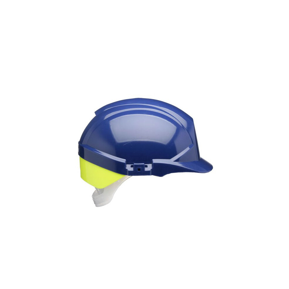 Centurion - REFLEX SAFETY HELMET BLUE C/W YELLOW REAR FLASH - Blue