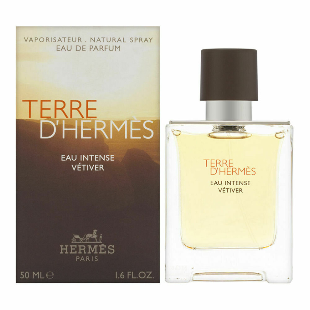 Terre D'Hermes Eau Intense Vetiver by Hermes for Men 1.6 oz EDP