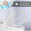 Heavy Duty Toilet Seat Soft Close White Oval Shape Quick Release Fixing Hinges 9