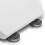 Heavy Duty Toilet Seat Soft Close White Oval Shape Quick Release Fixing Hinges 7