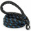 (Blue ) Dog Leads Rope 5Ft Adjustable Soft Padded Reflective Retractable Training Leash. 1