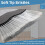 Soft Angled Indoor Kitchen Broom with Telescopic Handle, Silver - 78-132cm, Angled Head, 102789 2