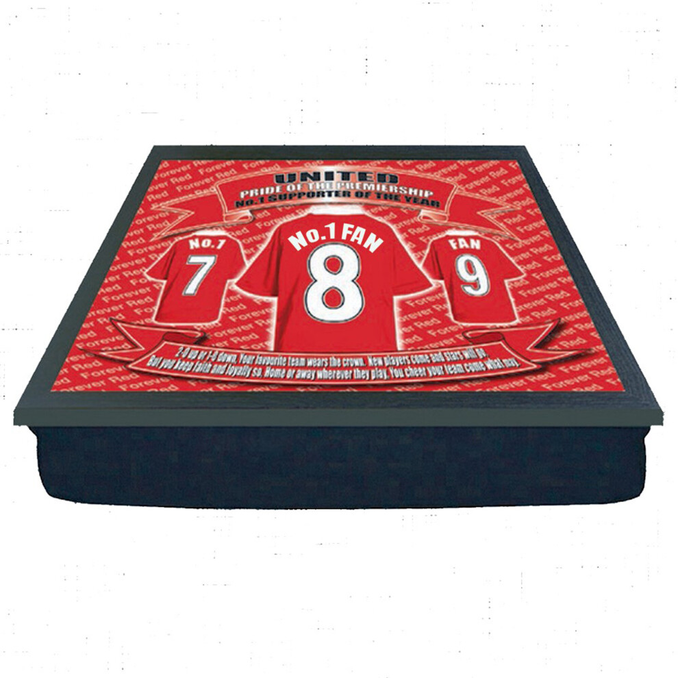 Manchester United Cushion Lap Tray Football Shirt Gift