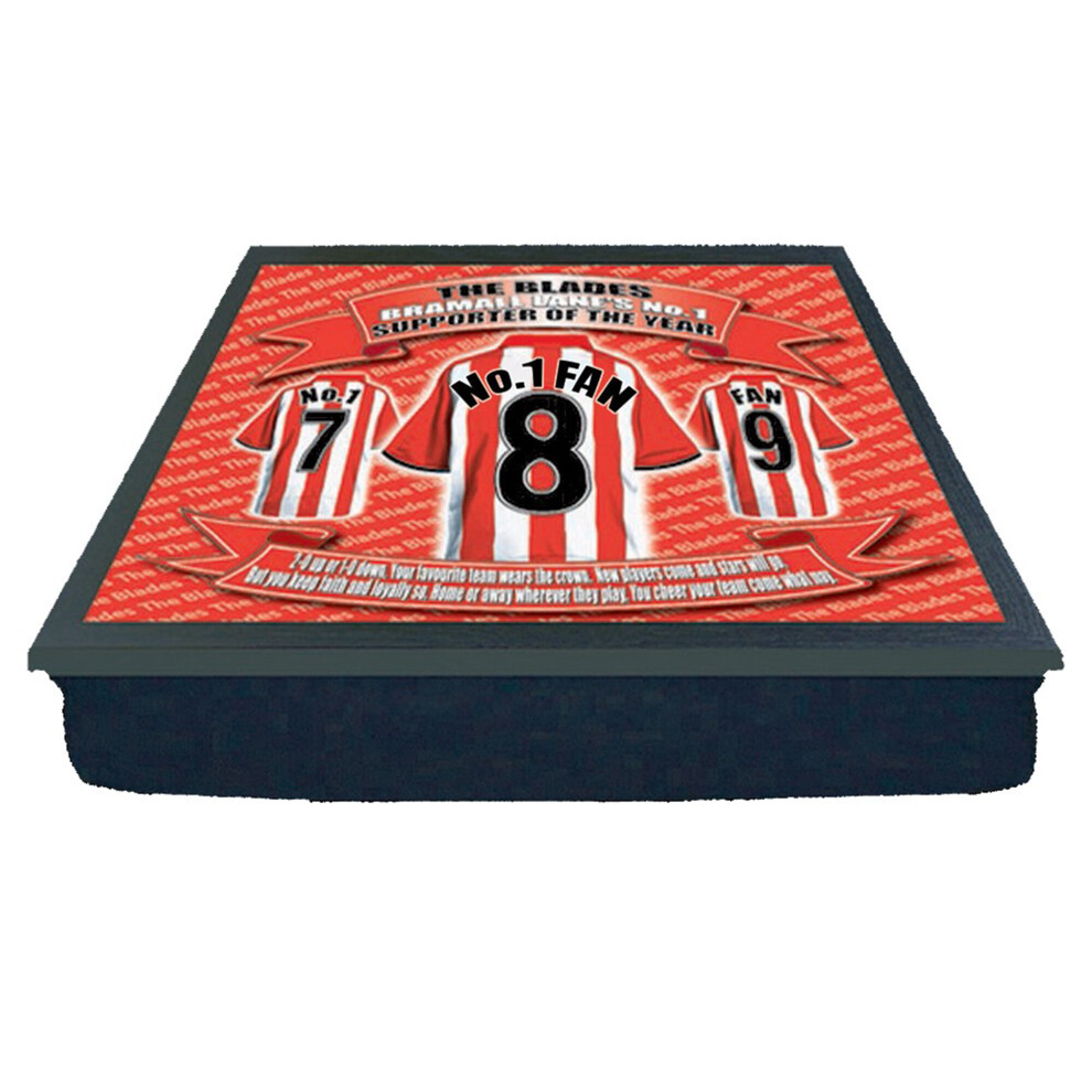 Sheffield United Cushion Lap Tray Football Shirt Gift