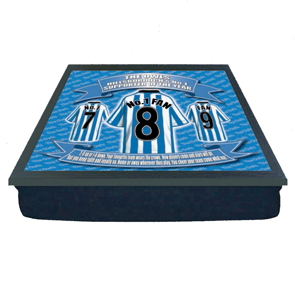 Sheffield Wednesday Cushion Lap Tray Football Shirt Gift