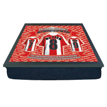Stoke City Cushion Lap Tray Football Shirt Gift