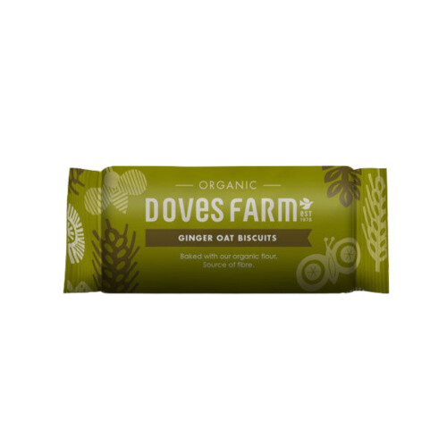 Doves Farm  Ginger Oat Biscuits 200g