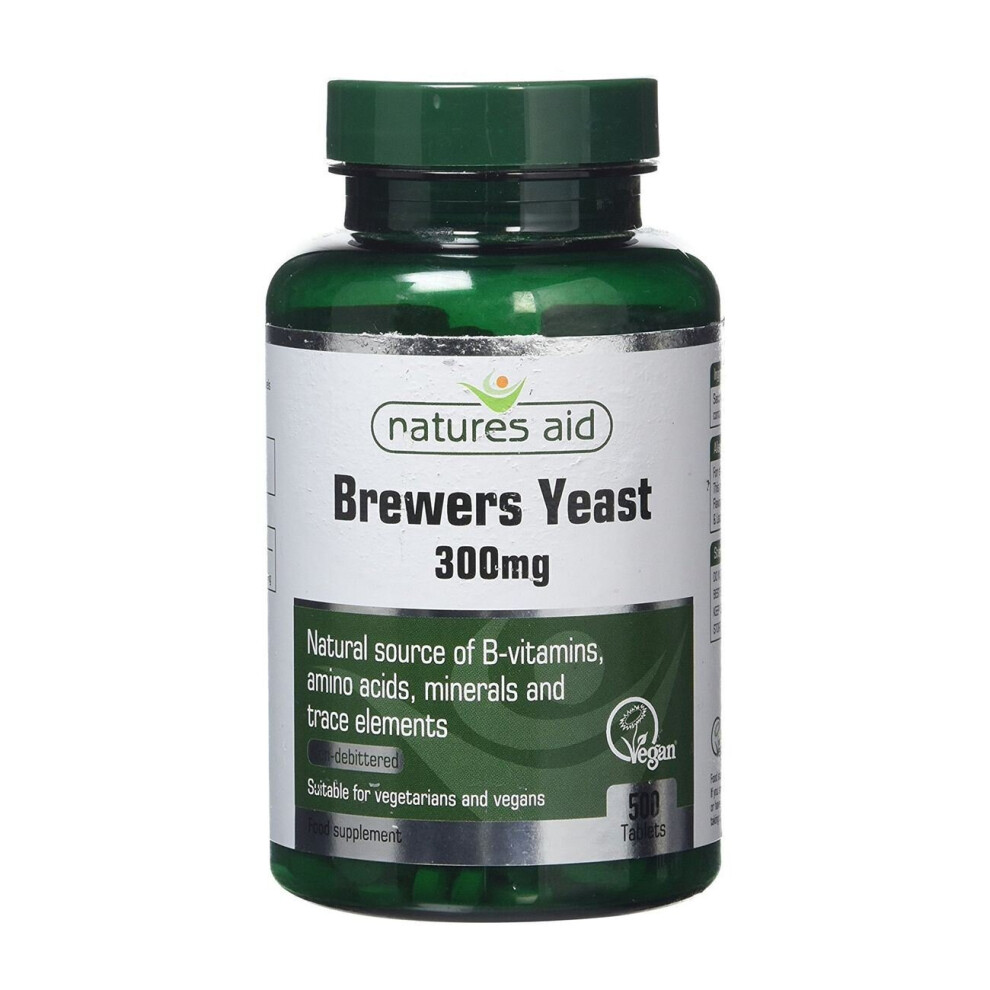 Natures Aid Brewers Yeast - 300mg 500 Tabs