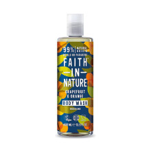 Faith In Nature Energising Body Wash Grapefruit & Orange 400ml