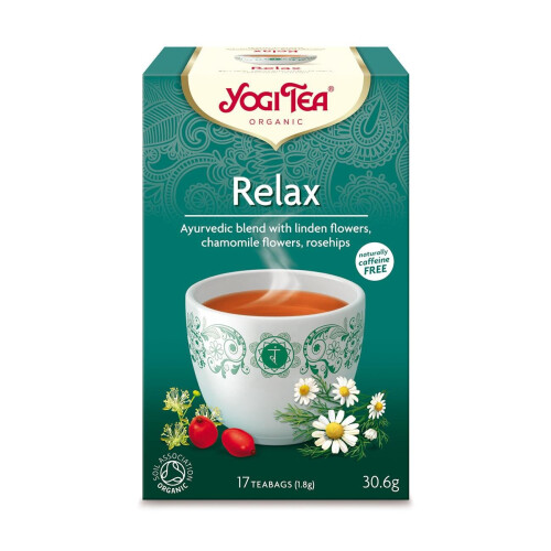 Yogi Tea Organic Relax Herbal Tea - 17 x 1.8g